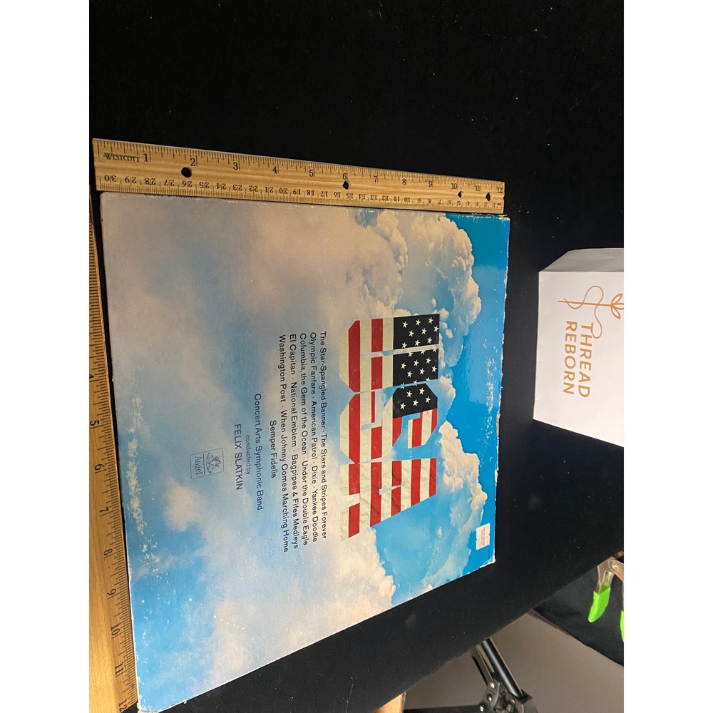 Felix Slatkin USA LP Angel Records Concert‎ Arts Symphonic Band Vinyl